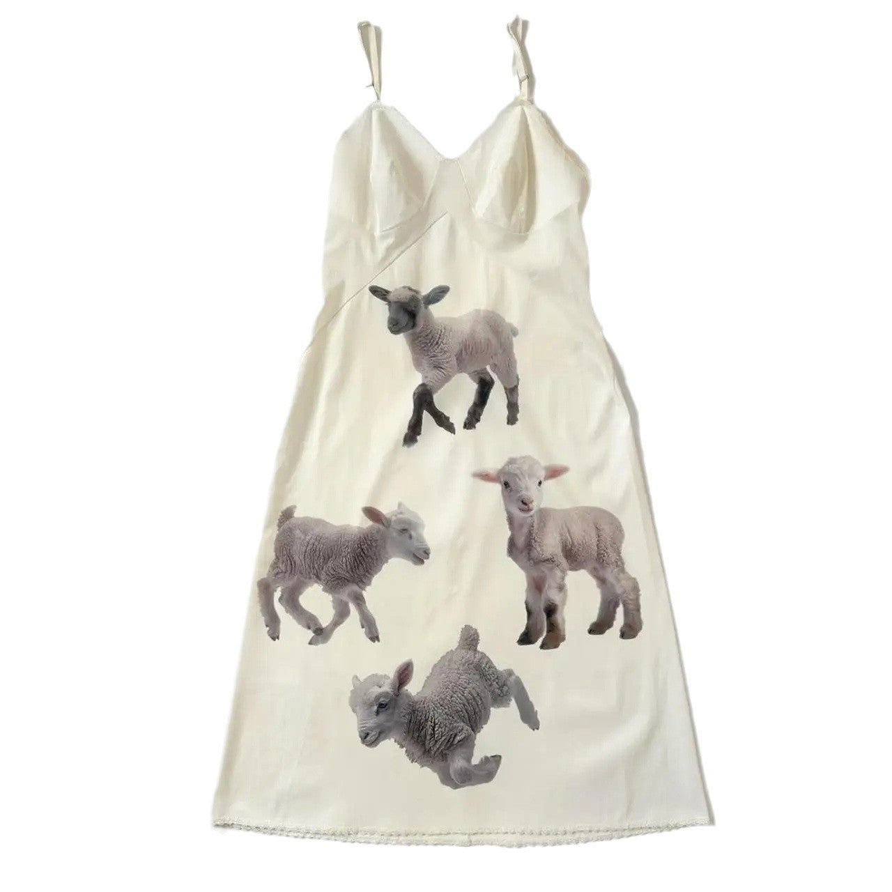 Atmosphere Shaun Lamb Print Female Dress
