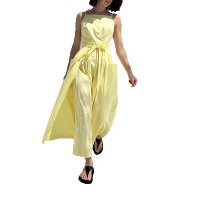 Female Solid Color Casual Sleeveless Fashion Dress